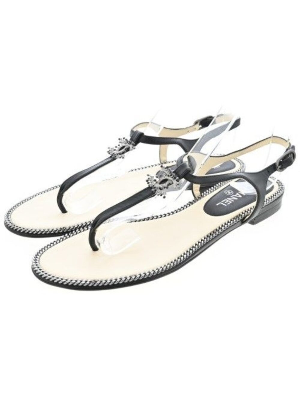 Chanel Sandals Black